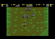 Ikari Warriors for Atari 7800 - Here come the first opponents...