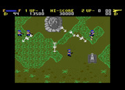 Ikari Warriors for Atari 7800 - Still in the tank, dodging enemy fire...
