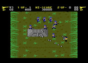 Ikari Warriors for Atari 7800 - Take out this bunker if you want to survive...