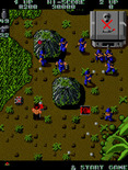 Ikari Warriors for Arcade - This area is heavily fortified.