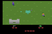 Ikari Warriors for Atari 2600 - Enemy tanks, bunkers, and more!