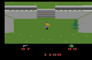 Ikari Warriors for Atari 2600 - Watch out for the unfriendly helicopter!