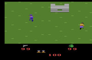 Ikari Warriors for Atari 2600 - Avoid enemy fire!