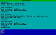 Shadows of Mordor, The for IBM PC/Compatibles - The game alternates between graphic and text screens, or you can play with text only.