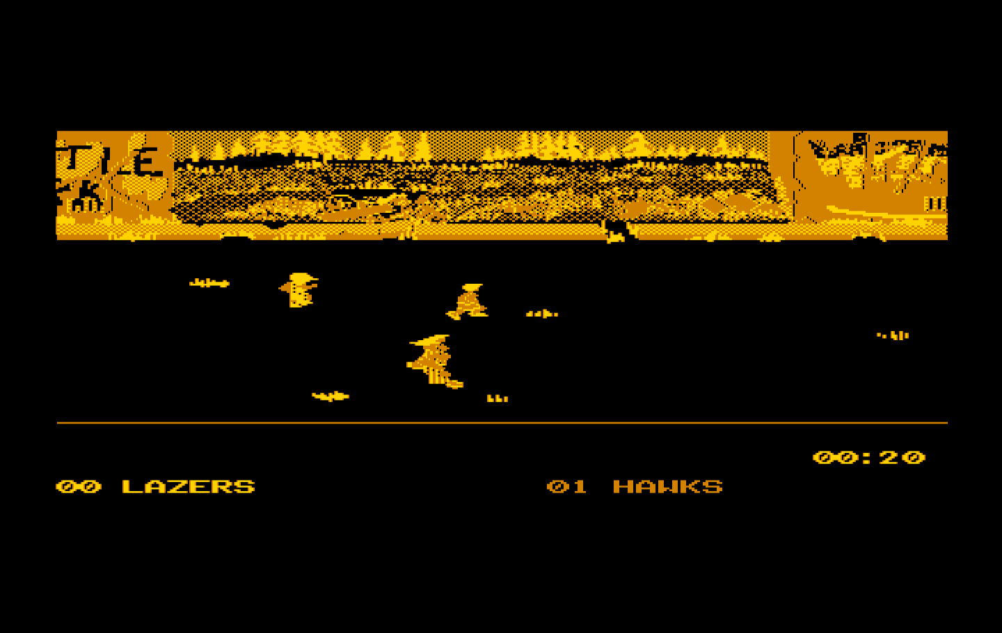 Street Sports Soccer IBM PC/Compatibles Screenshot: Heading towards the other goal...