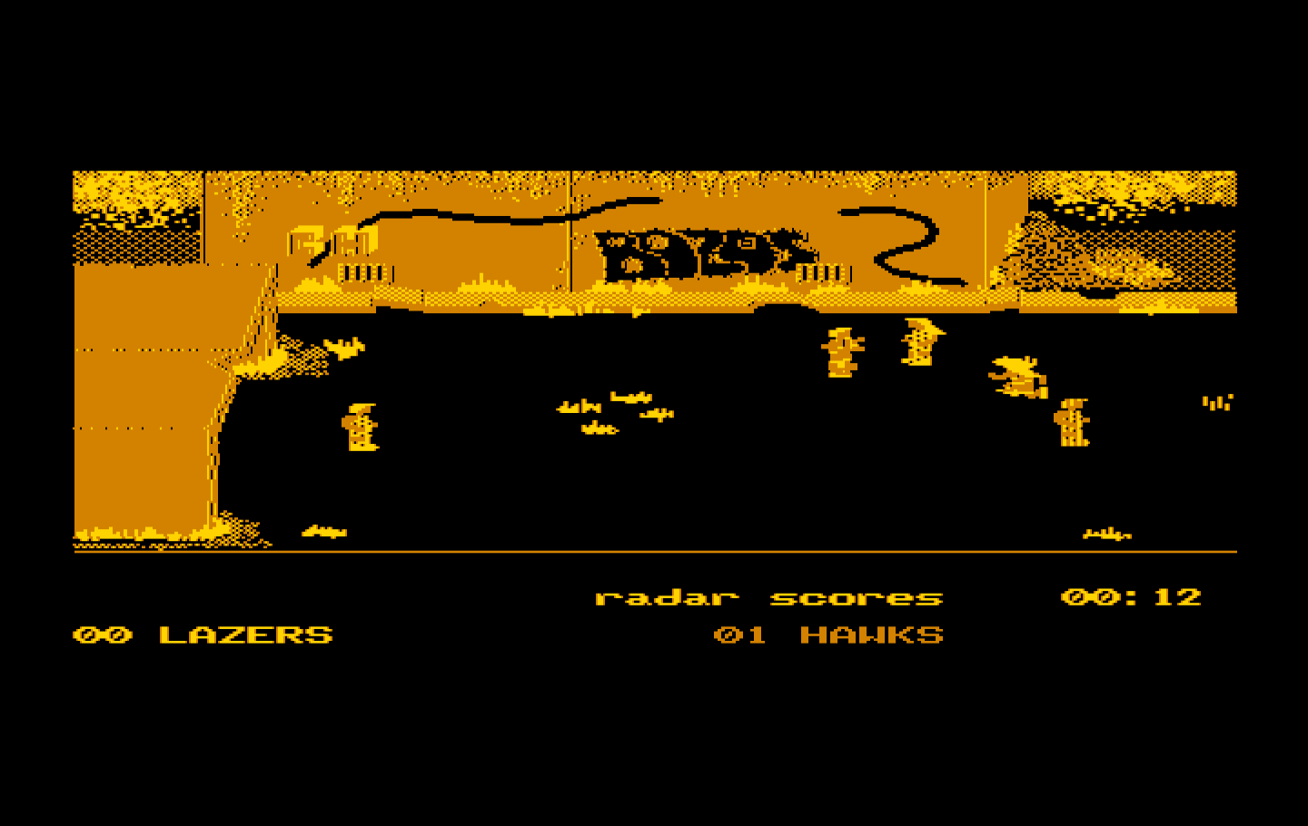 Street Sports Soccer IBM PC/Compatibles Screenshot: Radar scores!