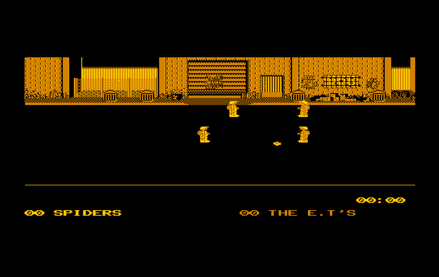 Street Sports Soccer IBM PC/Compatibles Screenshot: Game start.