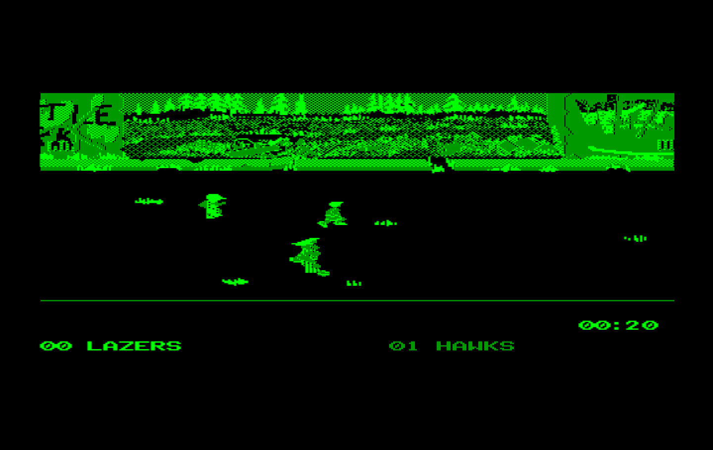 Street Sports Soccer IBM PC/Compatibles Screenshot: Heading towards the other goal...