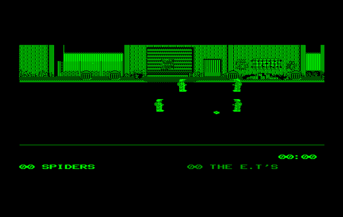 Street Sports Soccer IBM PC/Compatibles Screenshot: Game start.