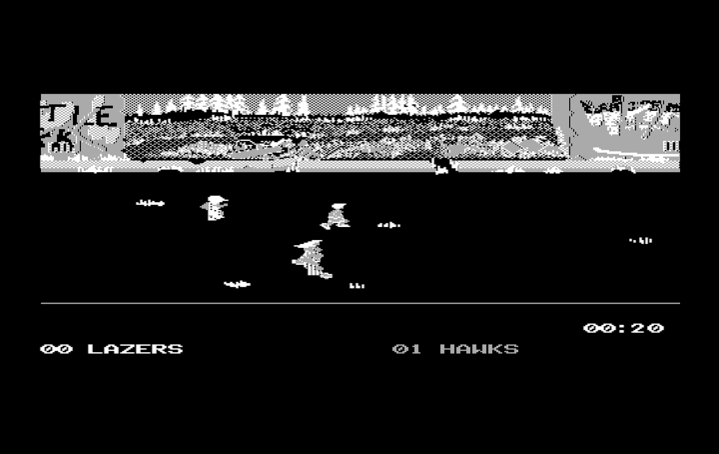 Street Sports Soccer IBM PC/Compatibles Screenshot: Heading towards the other goal...