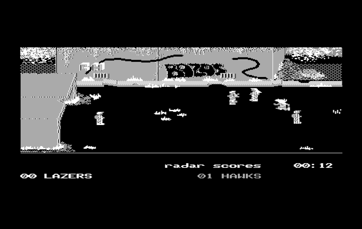 Street Sports Soccer IBM PC/Compatibles Screenshot: Radar scores!