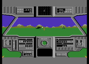 Super Huey UH-IX for Atari 7800 - Targeting an opponent...