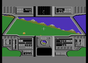 Super Huey UH-IX for Atari 7800 - Flying, looking for targets...