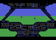 Super Huey UH-IX for Atari 8-bit - Game start.
