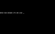 Pride and Prejudice for IBM PC/Compatibles - Enter a year to start with...