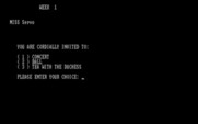 Pride and Prejudice for IBM PC/Compatibles - I'm invited to these events; choose one!