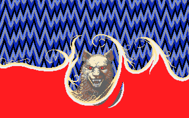 Altered Beast IBM PC/Compatibles Screenshot: Here's my beast form for the first level...
