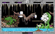Altered Beast for IBM PC/Compatibles - Attempting to defend against attacks...