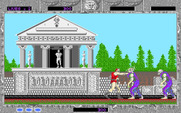 Altered Beast for IBM PC/Compatibles - Attacking an opponent...