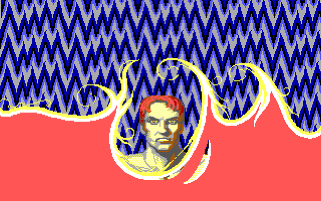 Altered Beast IBM PC/Compatibles Screenshot: Here I am in human form...