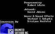 Altered Beast for IBM PC/Compatibles - Game credits.