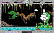 Altered Beast for IBM PC/Compatibles - Attack the eye, it's this enemies vulnerable point...