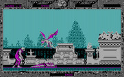 Altered Beast for IBM PC/Compatibles - Ouch, I've been knocked down...