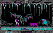 Altered Beast for IBM PC/Compatibles - Round two start.