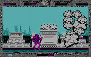 Altered Beast for IBM PC/Compatibles - The first end of level boss appears in a puff of smoke...