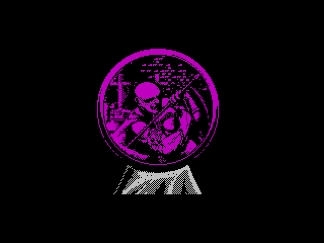 Altered Beast ZX Spectrum Screenshot: Intro to the next level...