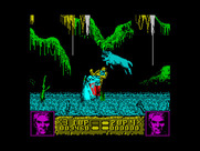 Altered Beast for ZX Spectrum - Attacks from all directions.