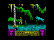 Altered Beast for ZX Spectrum - Entering a swamp...