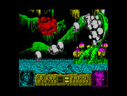 Altered Beast for ZX Spectrum - Poof! I'm hit!