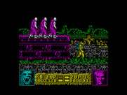 Altered Beast for ZX Spectrum - Watch out for the attack from behind...