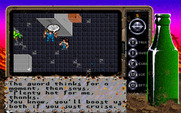 Bad Blood for IBM PC/Compatibles - This guy is guarding the path...anything here?