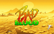 Bad Blood for IBM PC/Compatibles - Title screen.