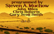 Bad Blood for IBM PC/Compatibles - Game credits; the farm is slowly rebuilt in the background.