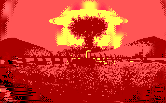 Bad Blood IBM PC/Compatibles Screenshot: This looks bad!