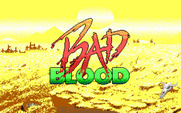 Bad Blood for IBM PC/Compatibles - Title screen.