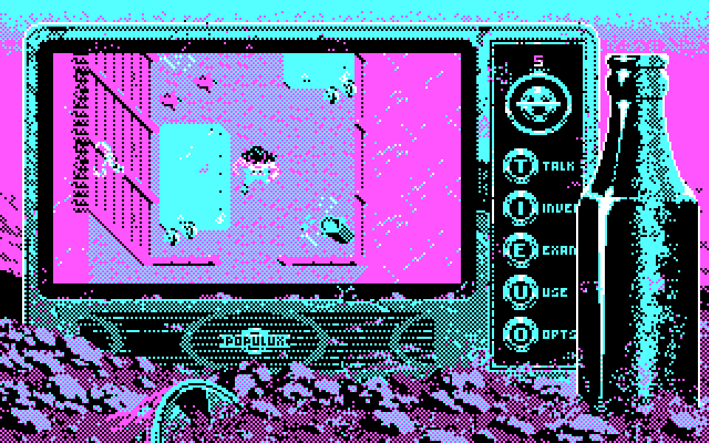Bad Blood IBM PC/Compatibles Screenshot: Game start.
