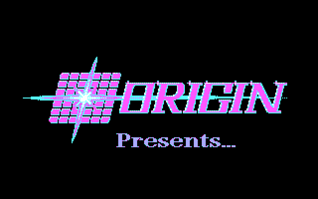 Bad Blood IBM PC/Compatibles Screenshot: Origin logo.