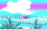 Bad Blood for IBM PC/Compatibles - Looks like a pleasant farm...