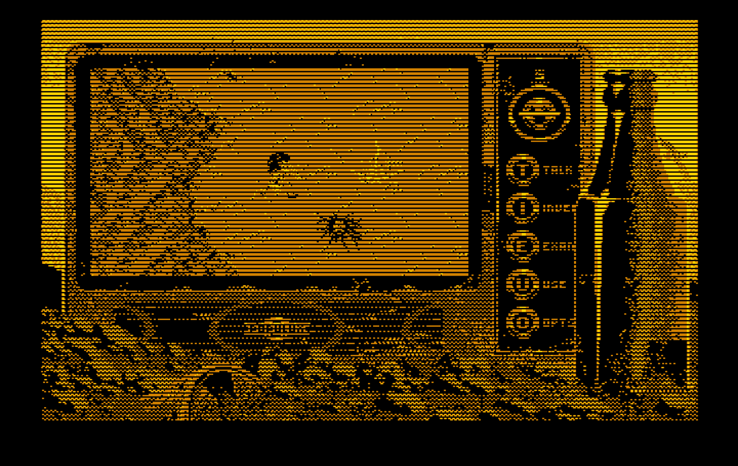 Bad Blood IBM PC/Compatibles Screenshot: A dead end, I'll need to carefully backtrack a bit...
