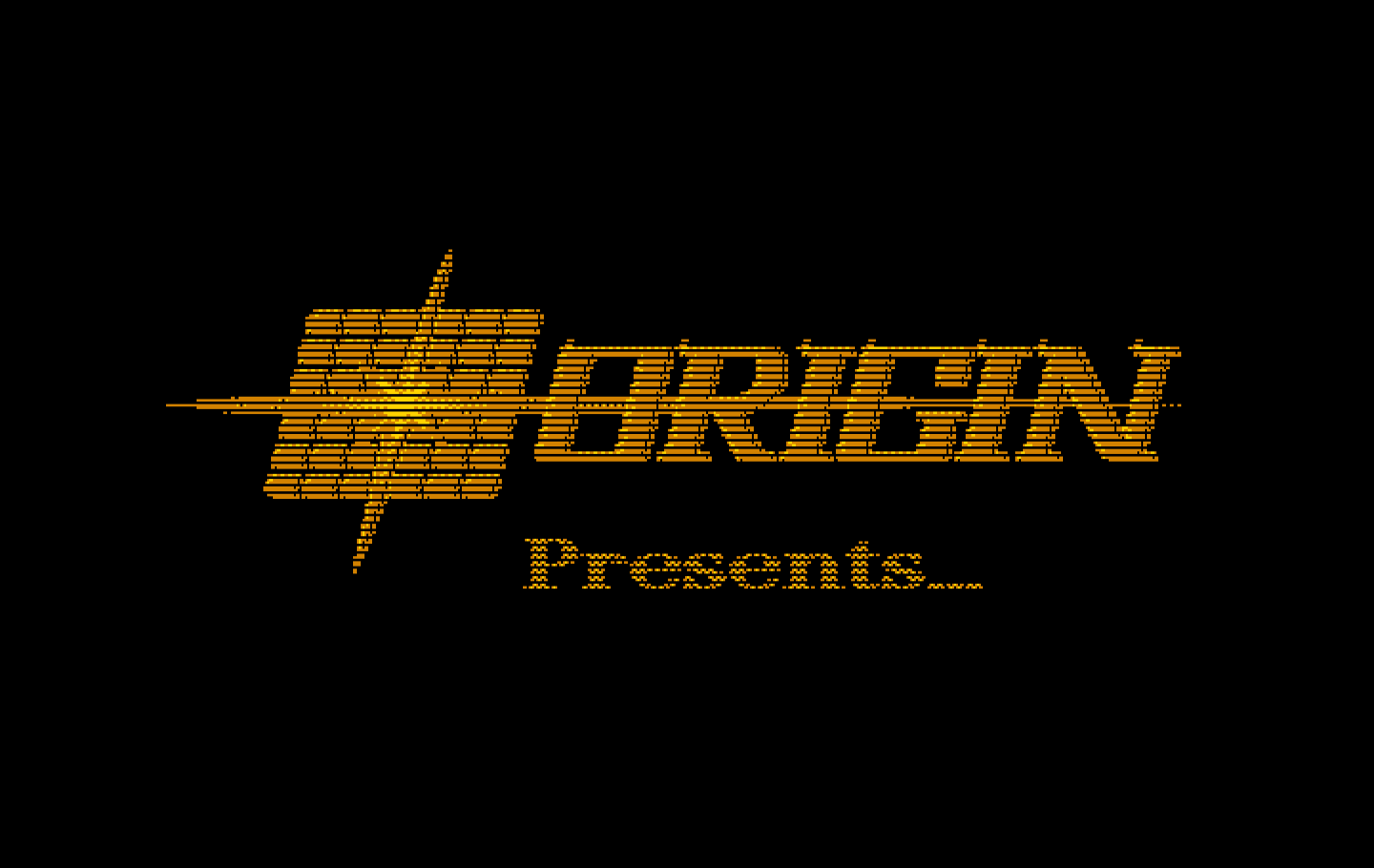 Bad Blood IBM PC/Compatibles Screenshot: Origin logo.
