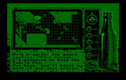 Bad Blood for IBM PC/Compatibles - Chatting with a guard.