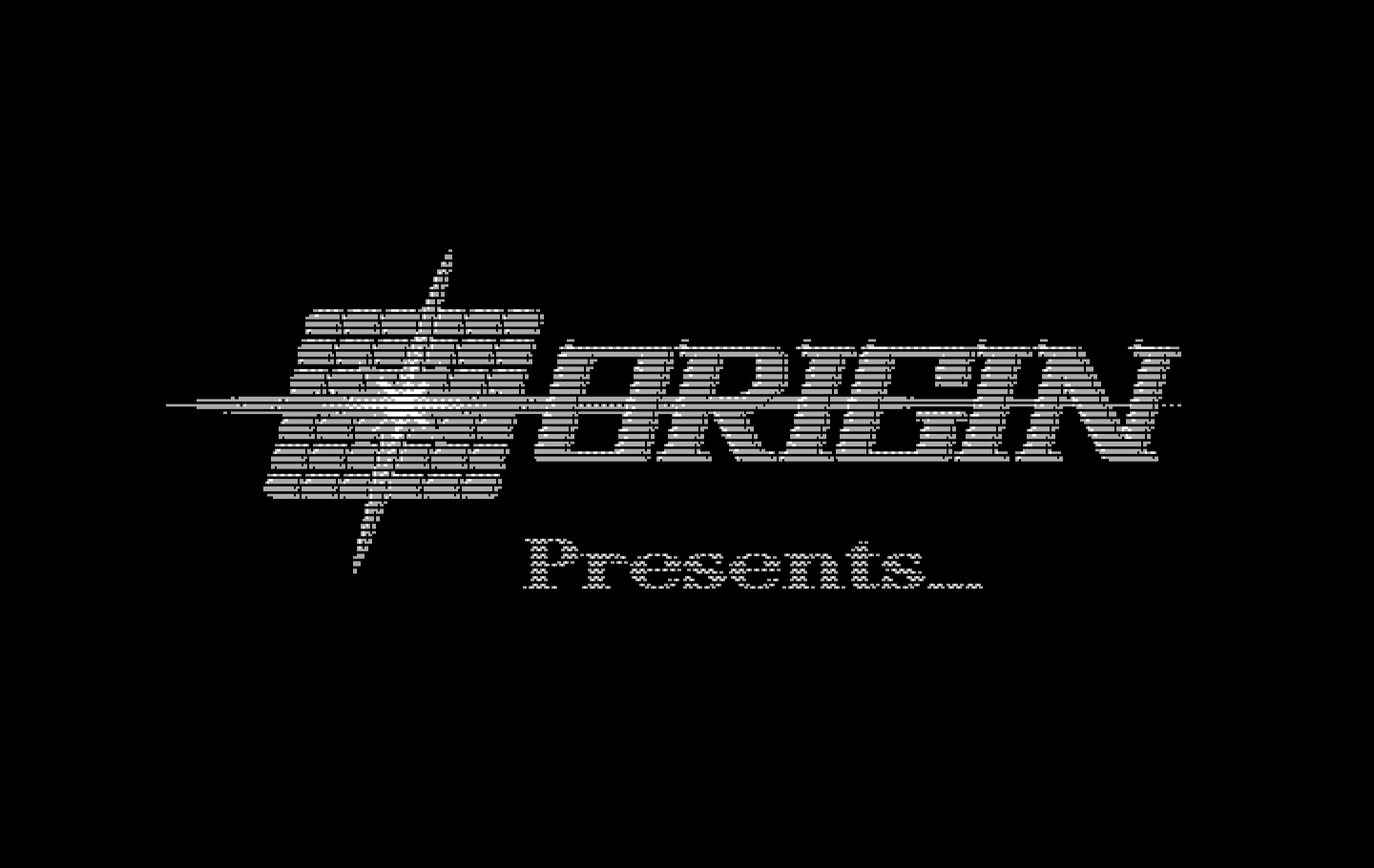Bad Blood IBM PC/Compatibles Screenshot: Origin logo.