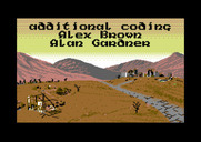 Bad Blood for Commodore 64 - One of the game credits screens.