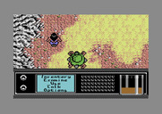 Bad Blood for Commodore 64 - These creatures are deadly and difficult to kill, I think I'll run away!