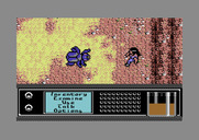Bad Blood for Commodore 64 - Large, mutant creatures often attack.