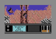 Bad Blood for Commodore 64 - Some mutant creatures can fly...